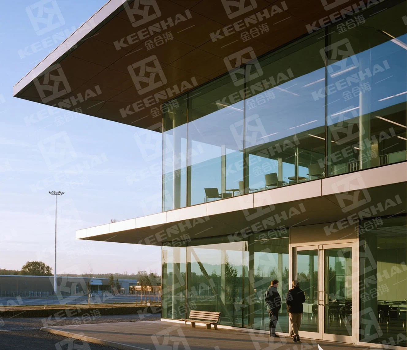 Waterproof Metal-framed Glass Curtain Walls Waterproof Metal-framed Glass Curtain Walls