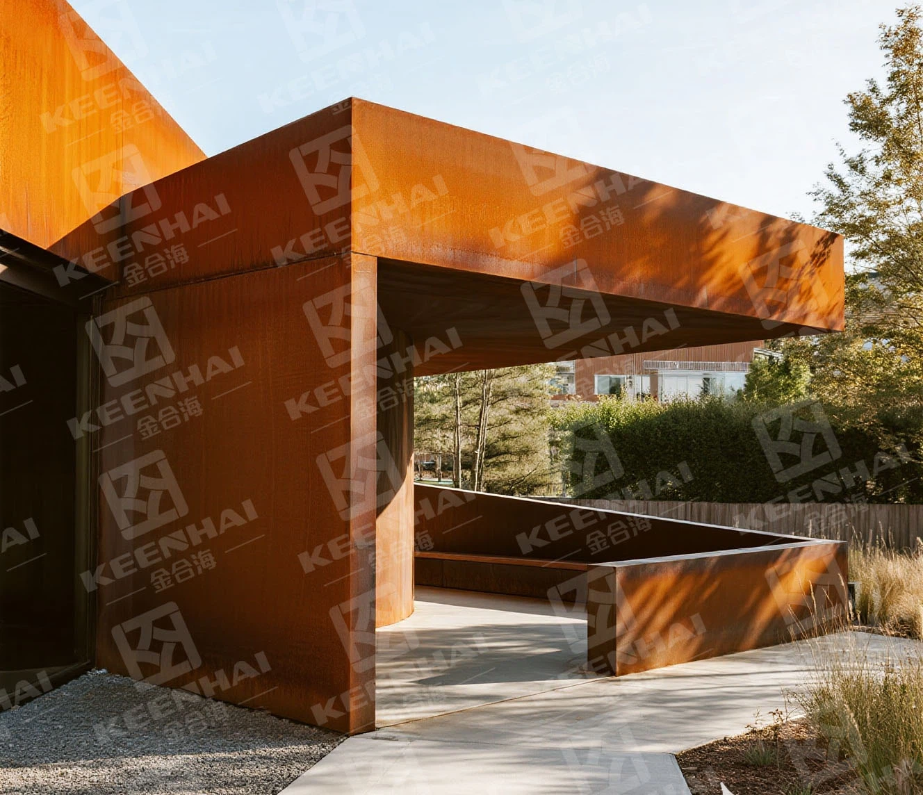 Outdoor Landscape Weathering Steel Outdoor Landscape Weathering Steel